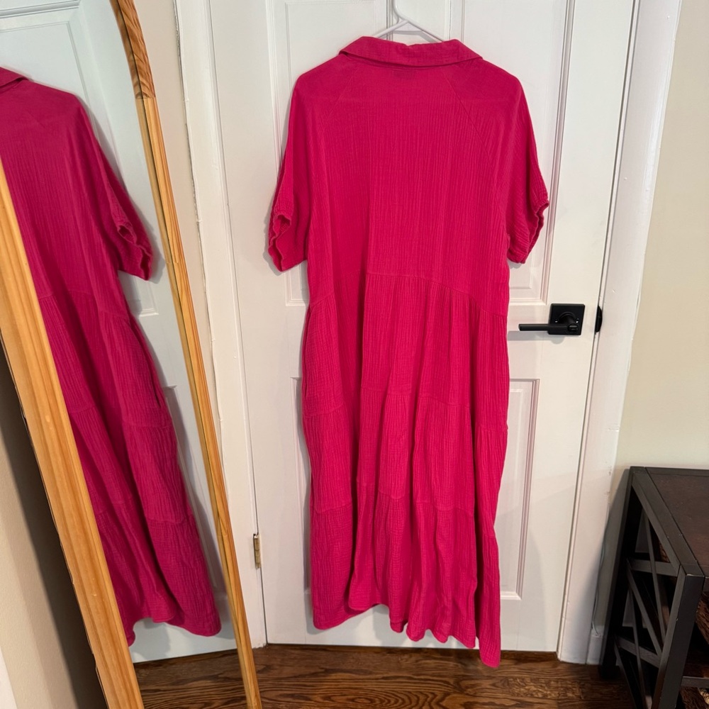 Petal & Pup Wabash Dress in Pink - Picture 3 of 6